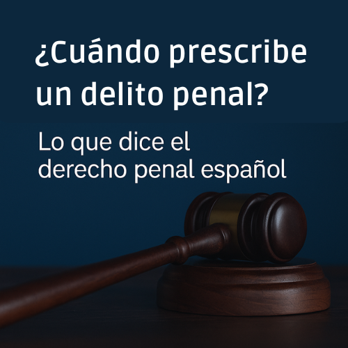 cuando prescribe un delito penal prescripcion delitos